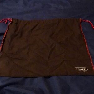 Authentic medium Coach dust bag